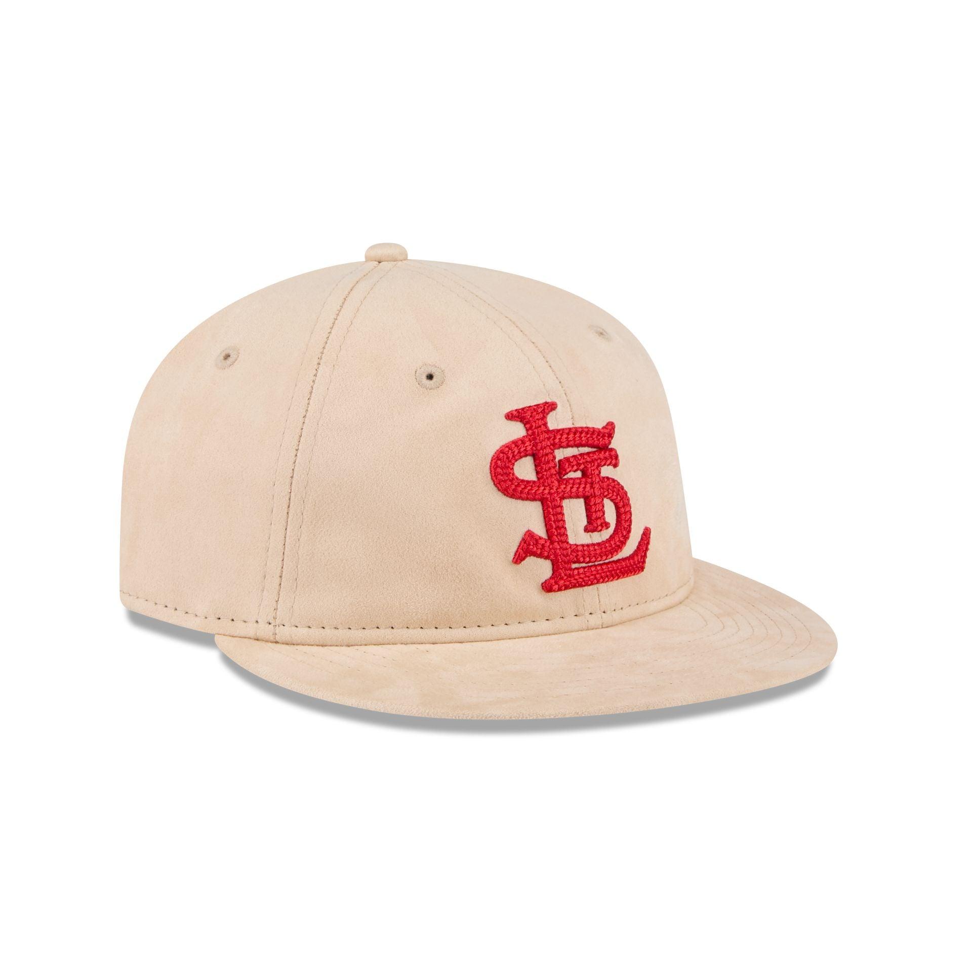 St. Louis Cardinals Stone Suede Retro Crown 9FIFTY Snapback Hat Male Product Image