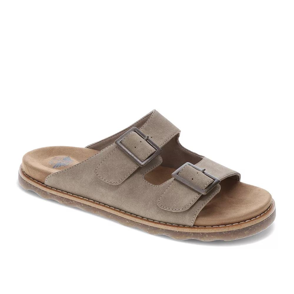 Dockers Benham Mens Slide Sandals Brown Product Image