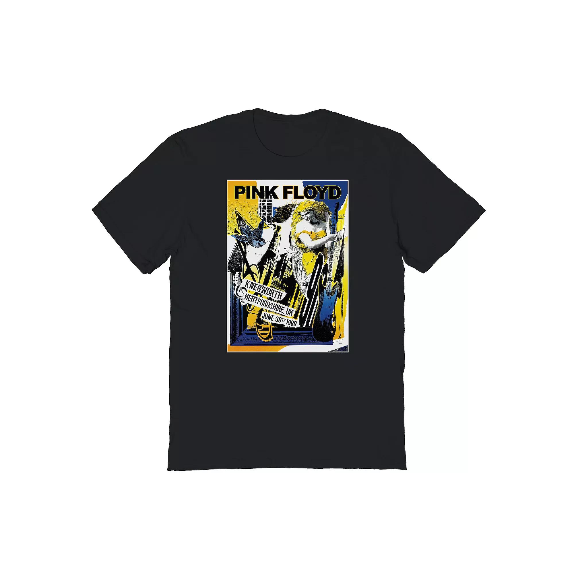 Men's Pink Floyd Knebworth Graphic Tee, Size: XXL, Black Product Image