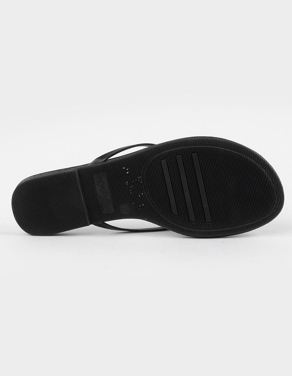 SEYCHELLES Wish List Womens Flip Flops - BLACK Product Image