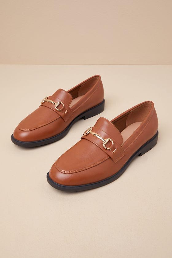 Wrenlie Chestnut Horsebit Loafer Flats Product Image