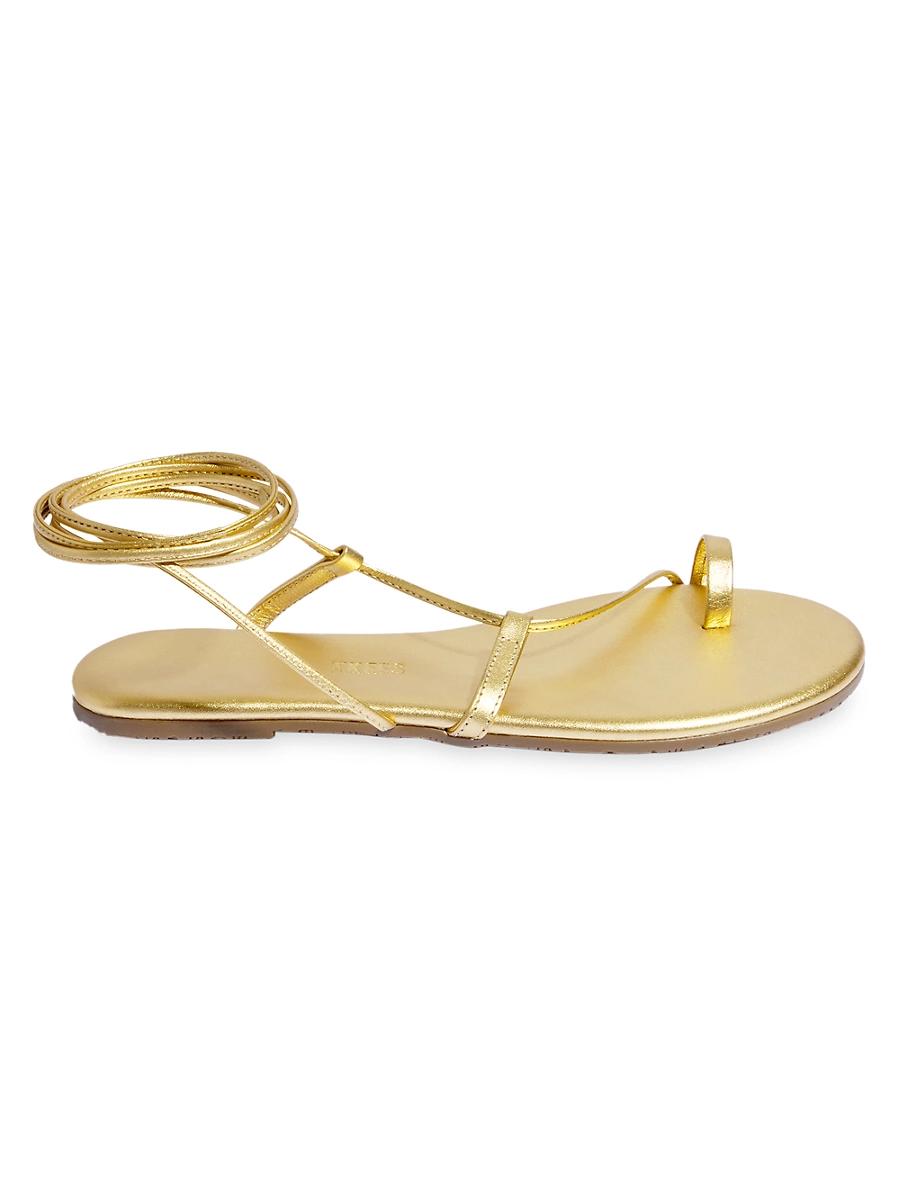 Womens Jo Suede Ankle-Tie Sandals Product Image