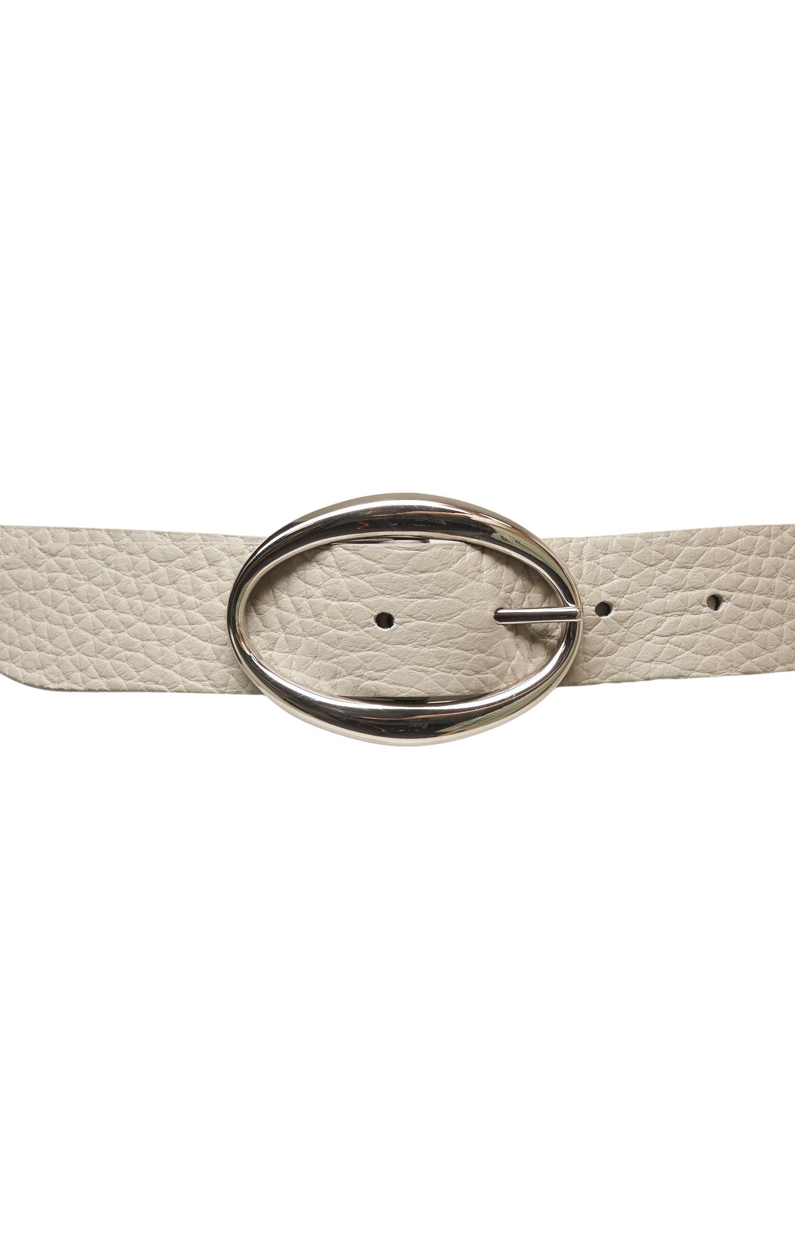 Grained leather belt Product Image