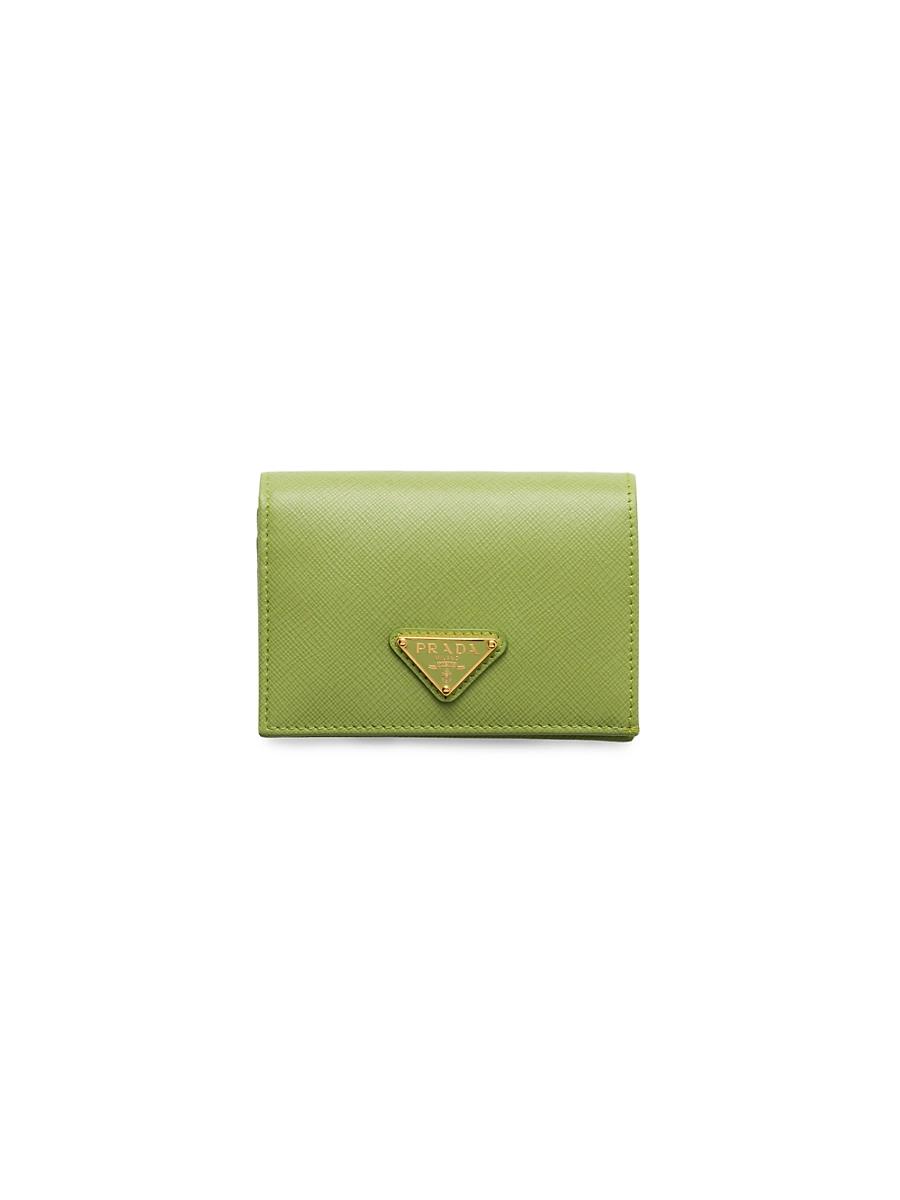Womens Small Saffiano Leather Wallet Product Image