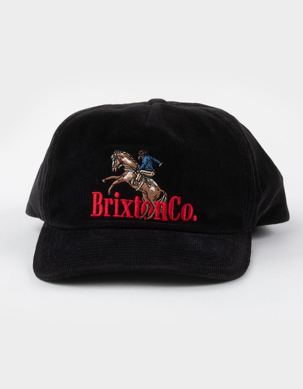 BRIXTON Inwood Snapback Hat - BLACK COMBO Product Image