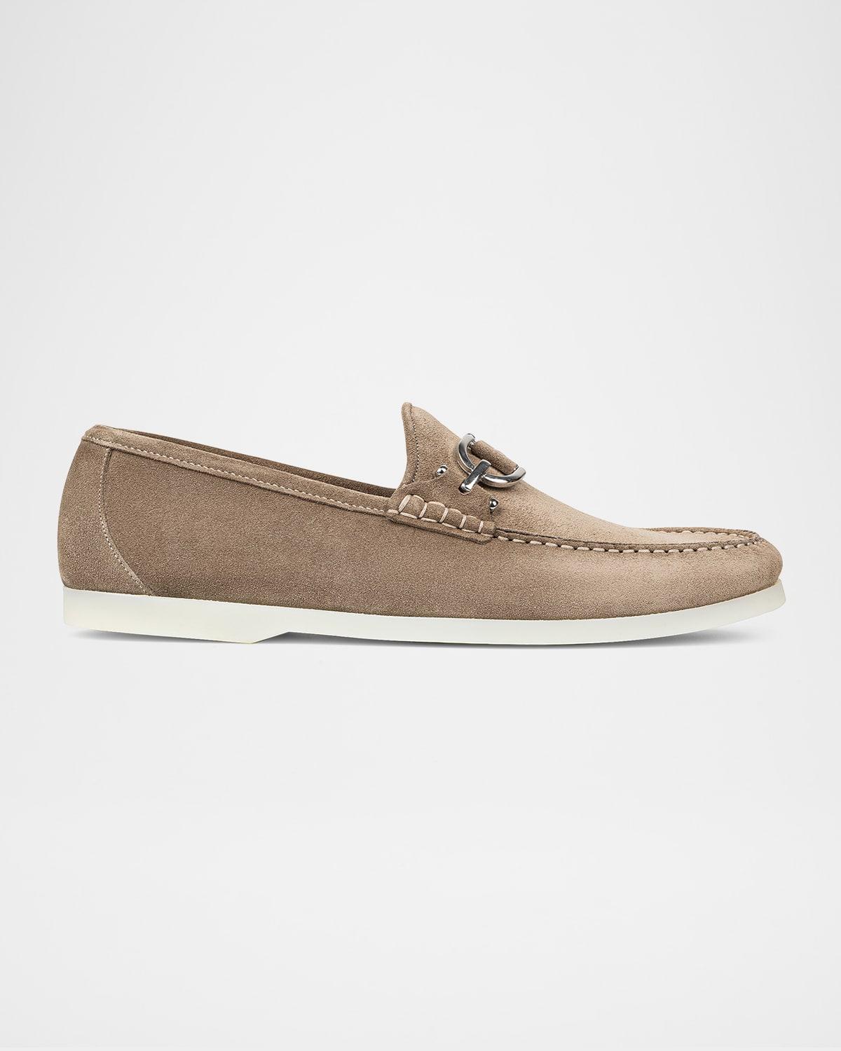 Men's Augie Suede Bit Loafers Product Image