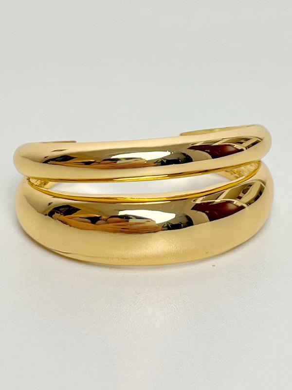 Geometric Shiny Solid Color Bracelet Accessories Product Image