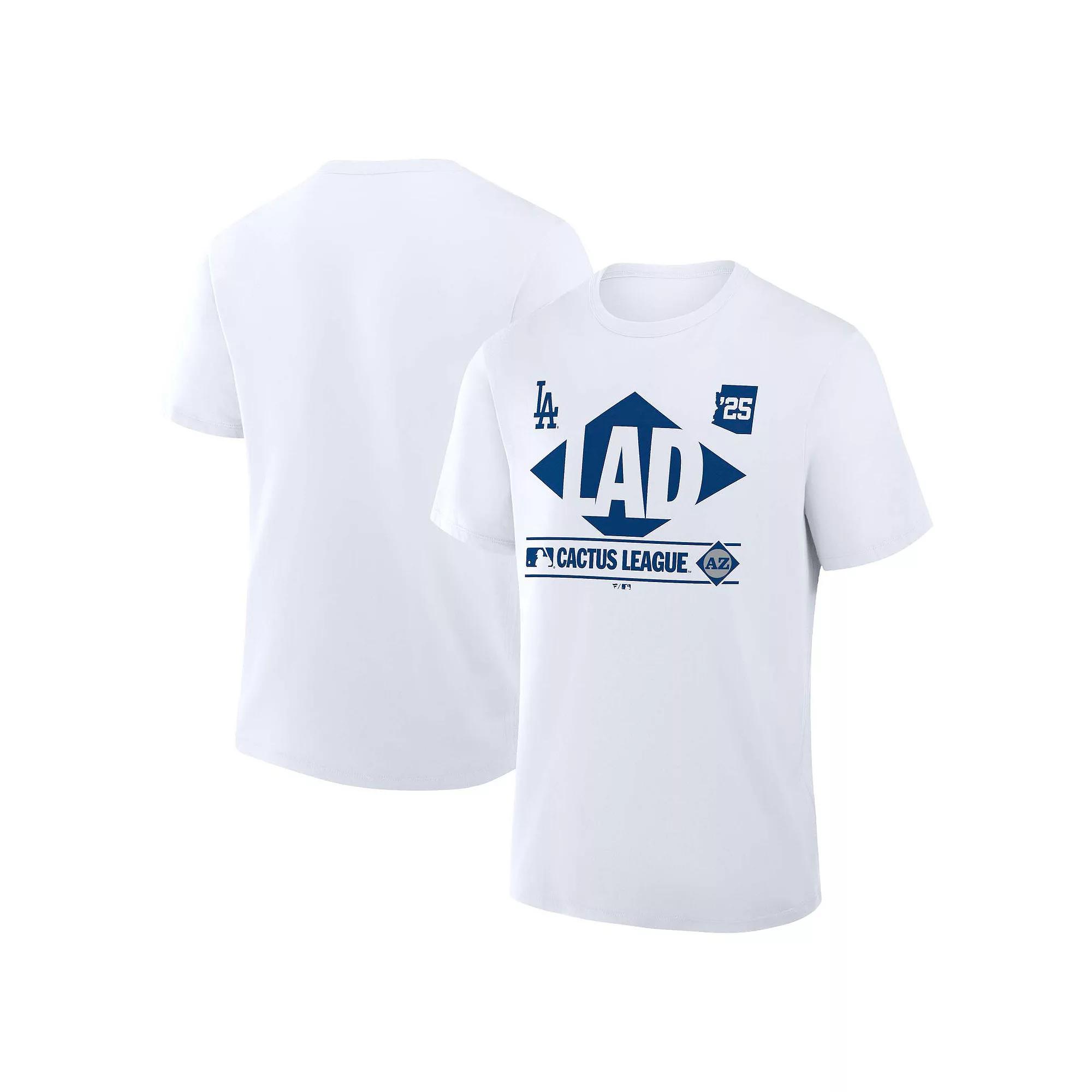 Men's Fanatics White Los Angeles Dodgers 2025 Spring Training Cactus League True Icon T-Shirt, Size: XL Product Image