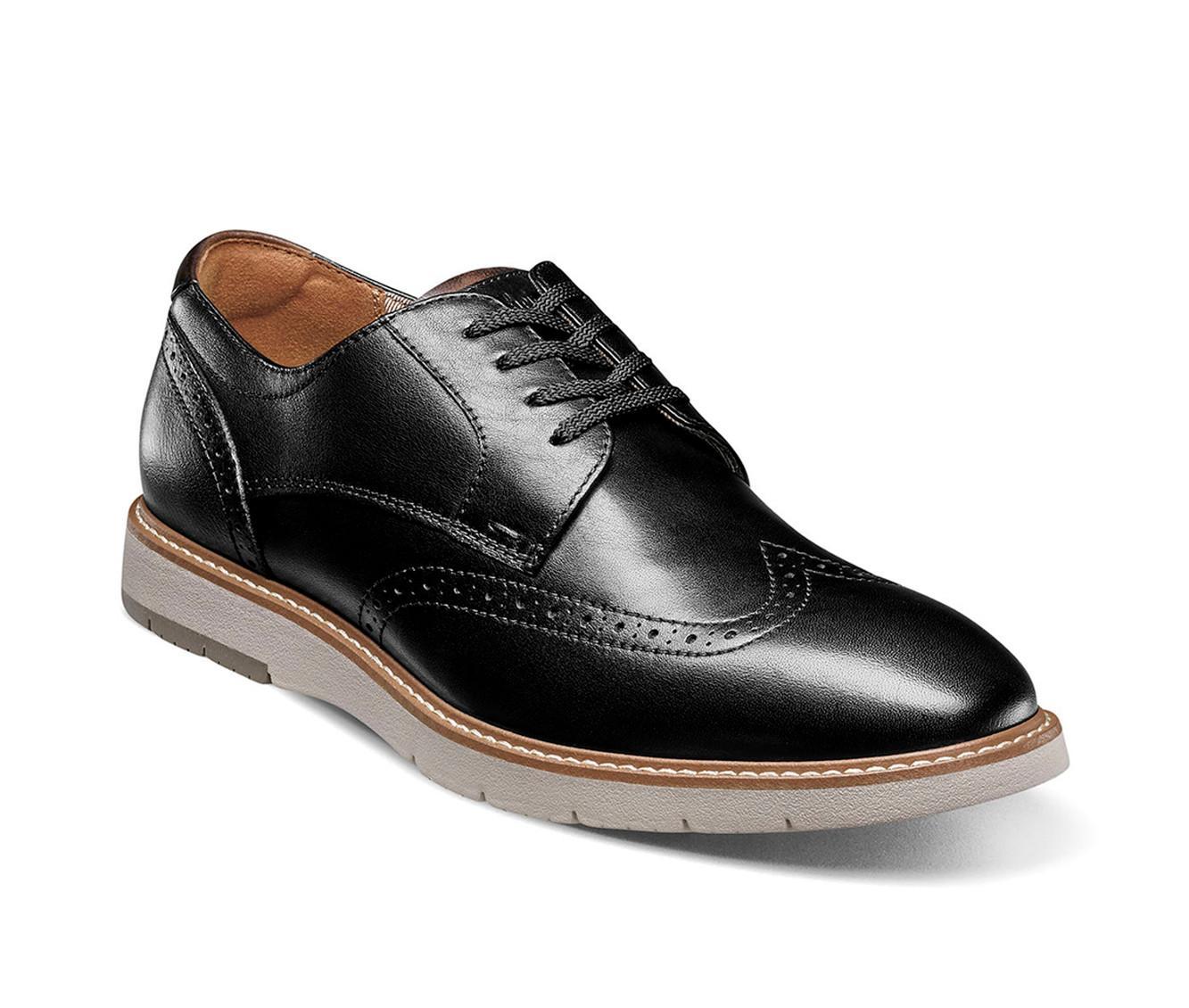 Men's Stacy Adams Barringer Plain Toe Oxford Dress Shoes Product Image