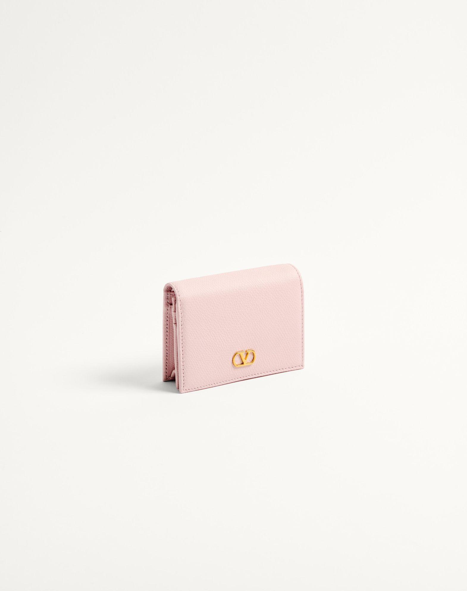 Vlogo Signature Grainy Calfskin Wallet Product Image