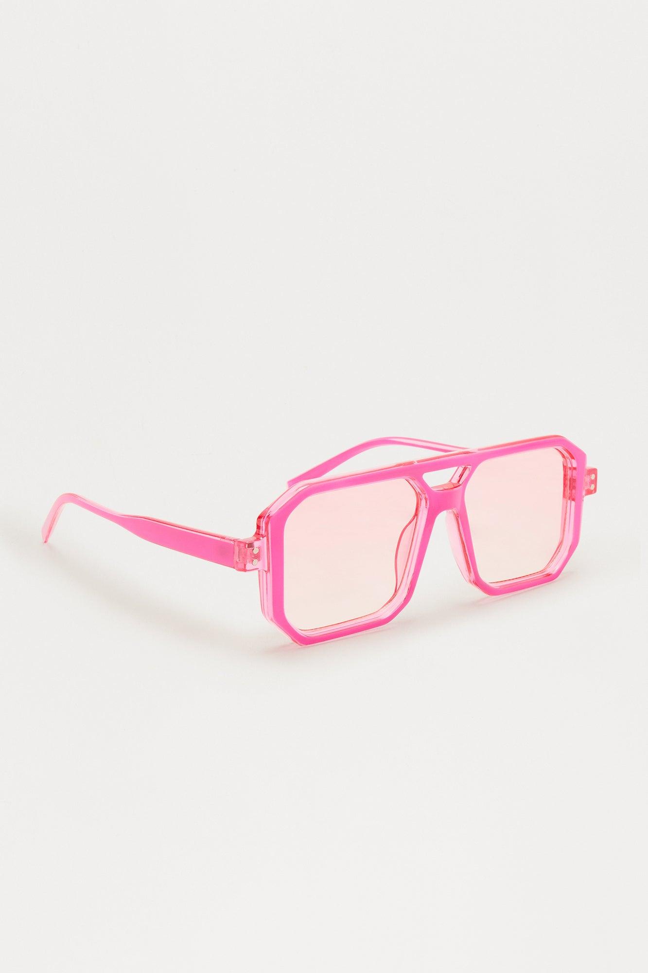 Malibu Babe Sunglasses - Pink Product Image