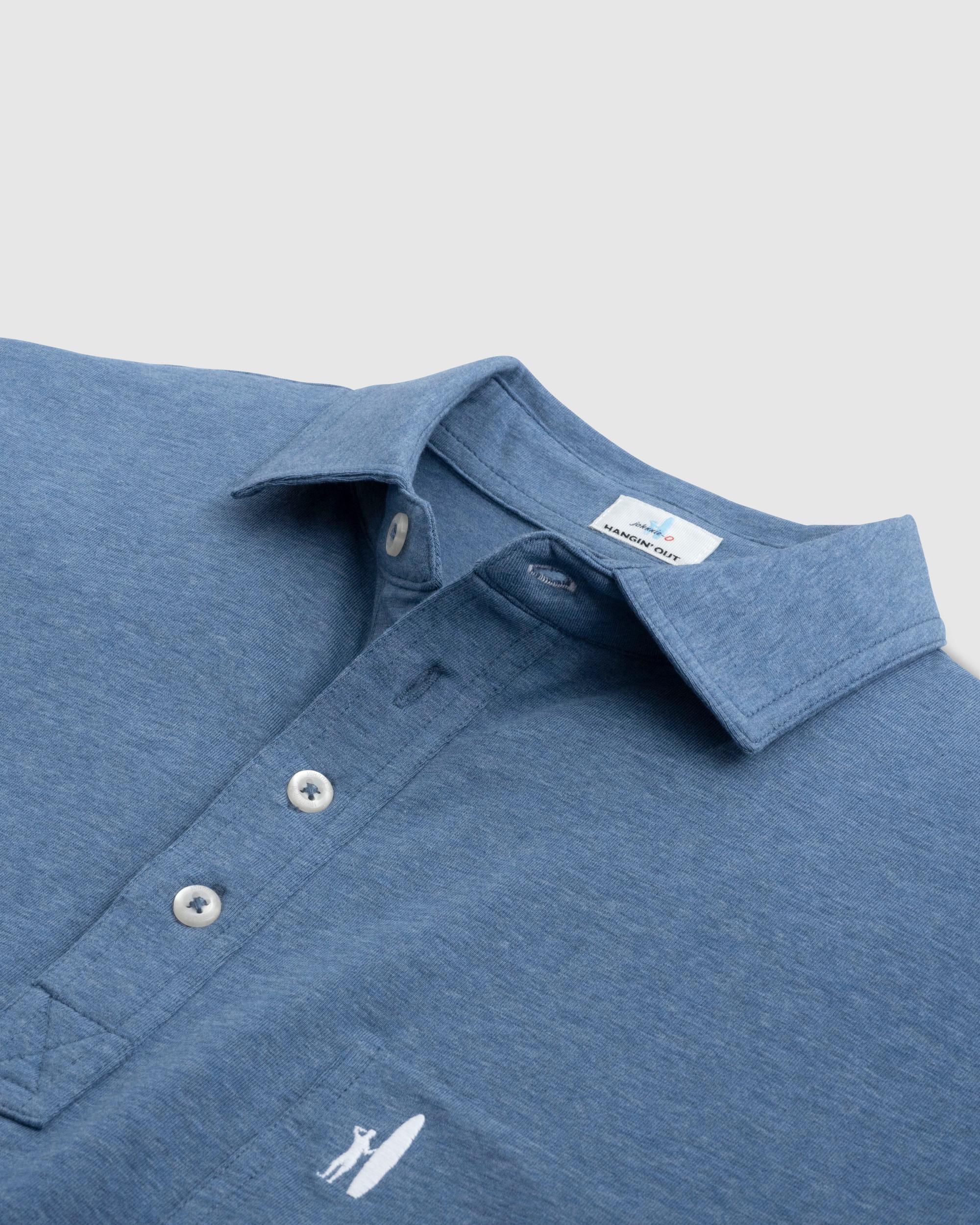 GS- TEST -  Heathered Original Polo Product Image