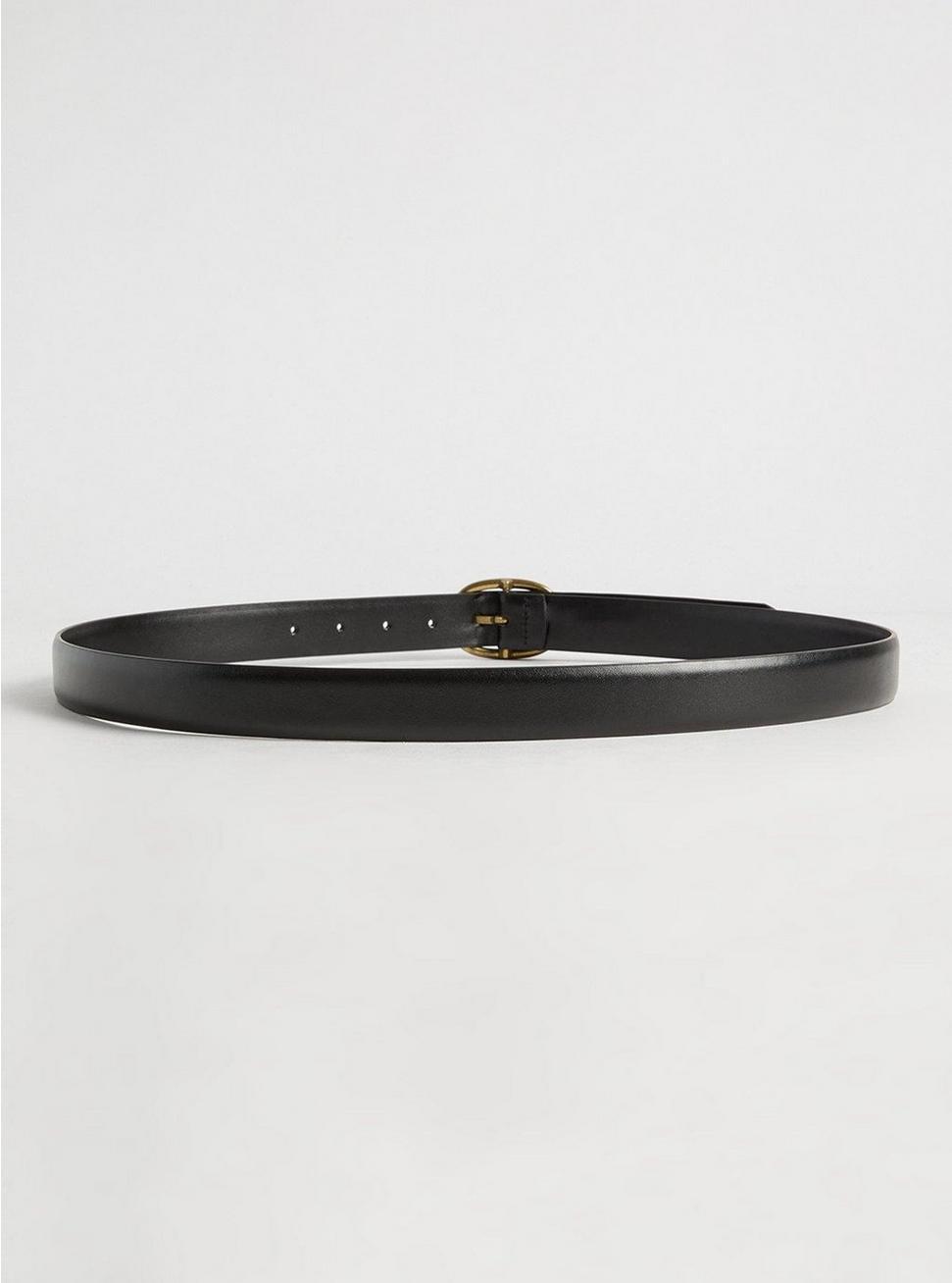 Oval Buckle Denim Belt Product Image