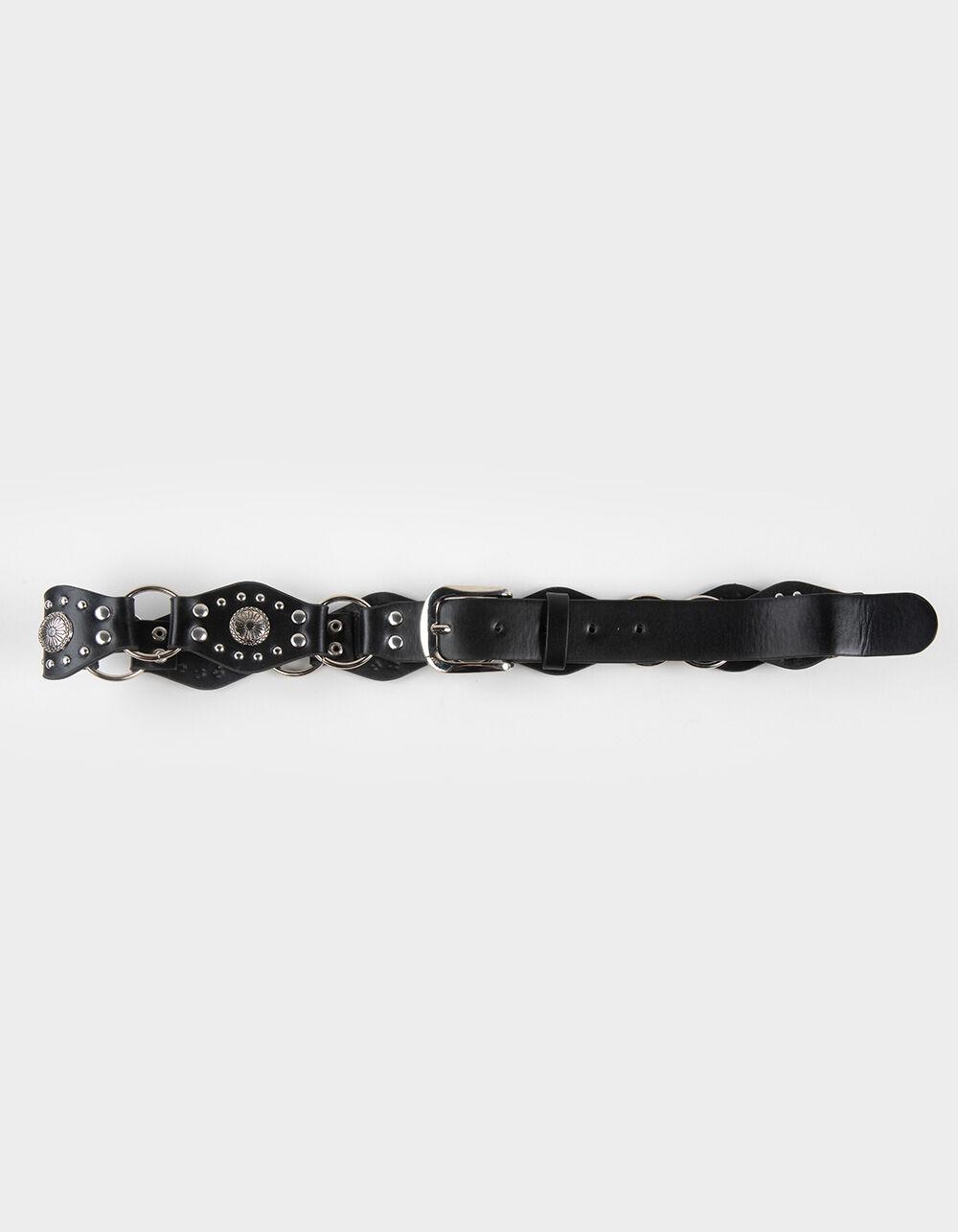 Western Ring Belt - BLACK Product Image