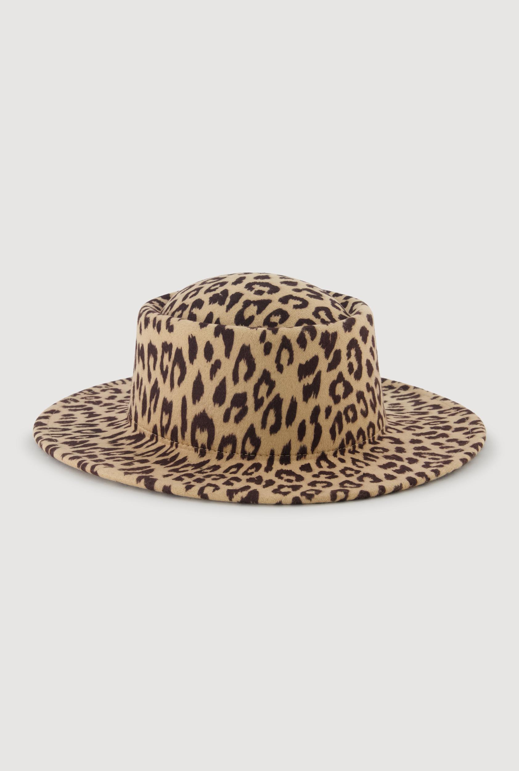 Animal Print Felt Hat Female Product Image
