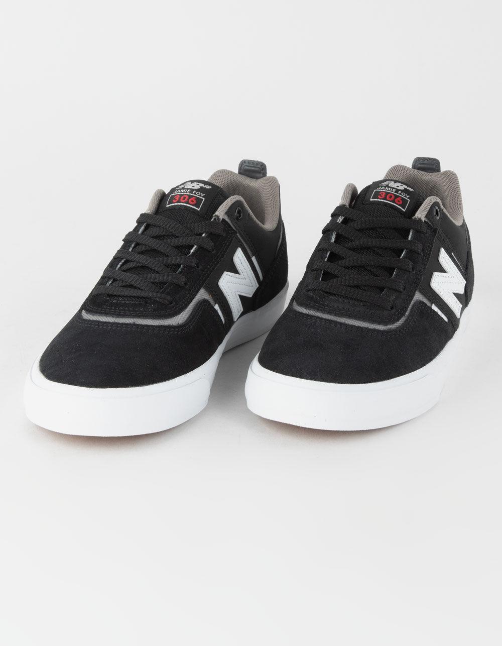 NEW BALANCE Numeric Jamie Foy 306 Mens Shoes - BLACK/WHITE Product Image