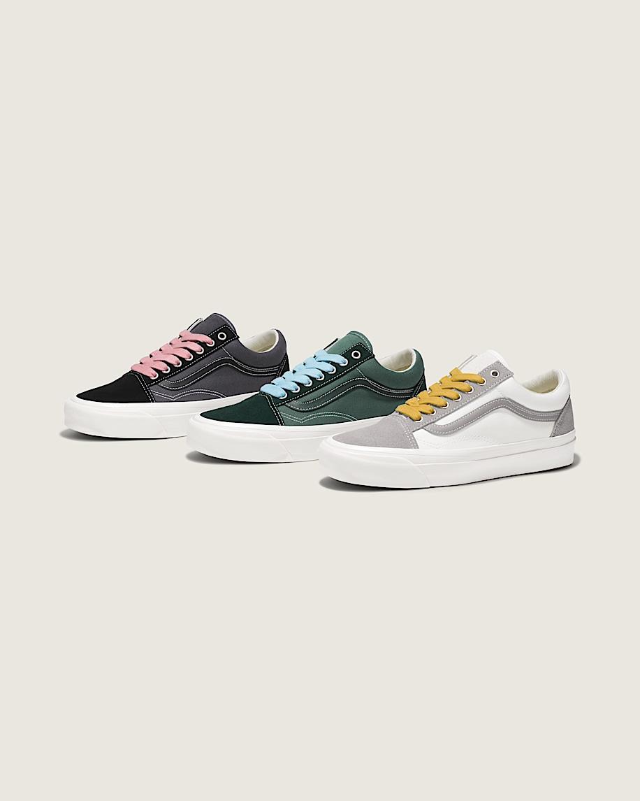Premium Old Skool Shoe in Scarab Green / Grey| Vans US Product Image