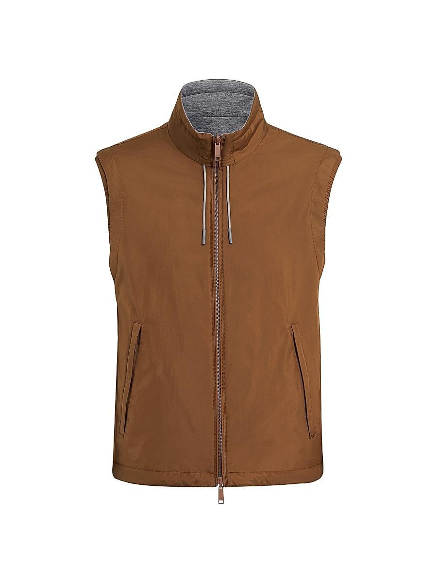 Mens Technical Fabric Reversible Brezza Vest Product Image