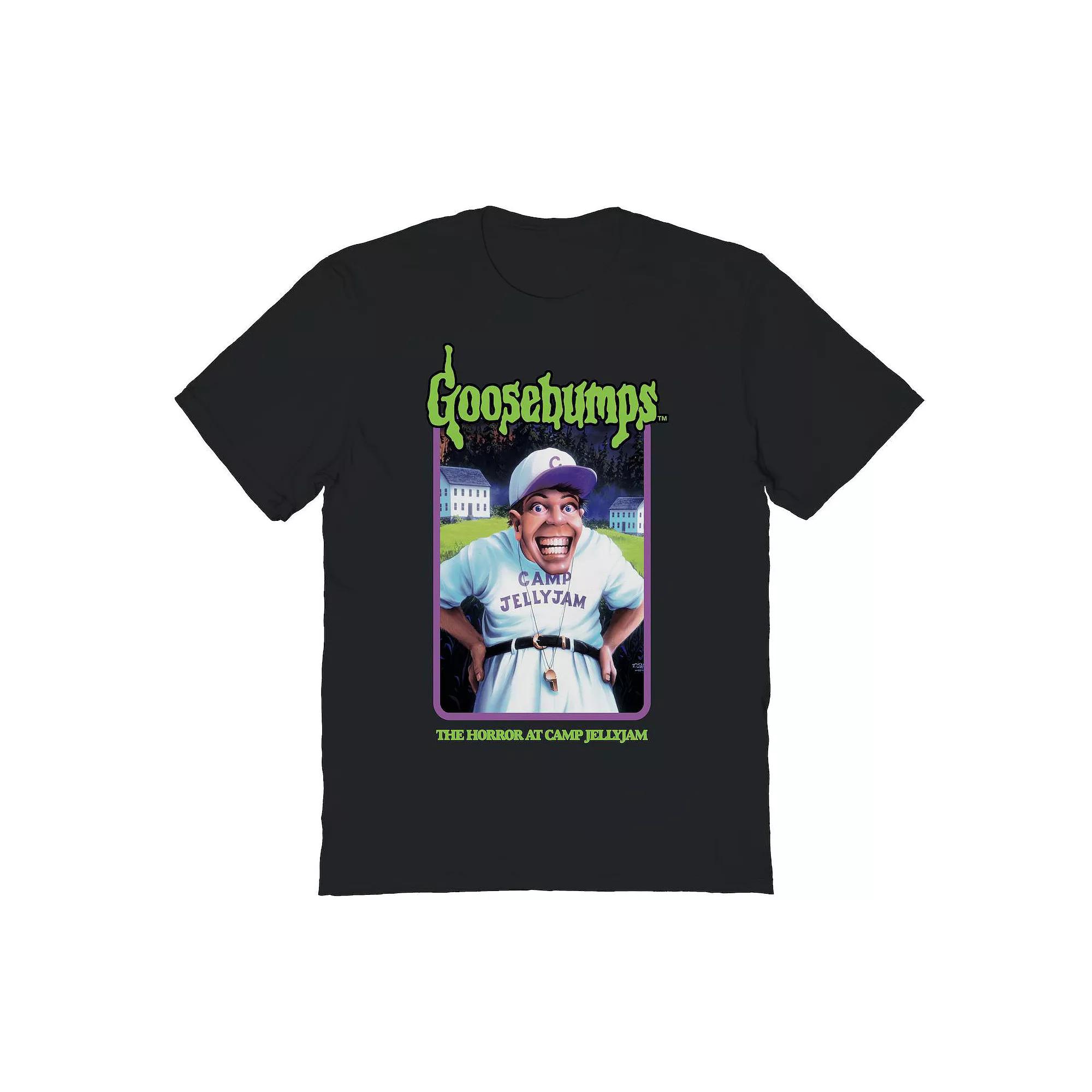 Men's Goosebumps Camp Jellyjam Graphic Tee, Size: XL, Black Product Image