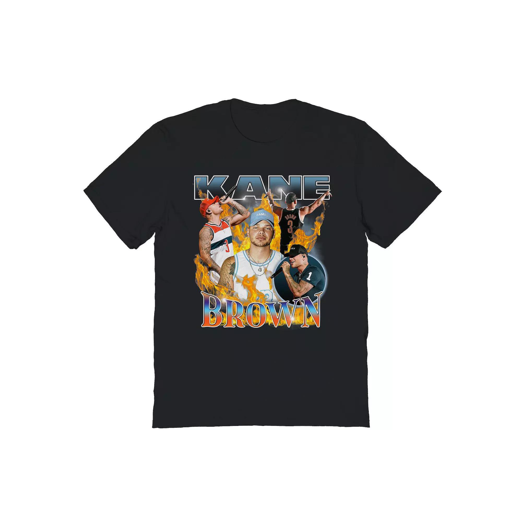 Men's Kane Brown Flames Photo Graphic Tee, Adult Unisex,  Product Image