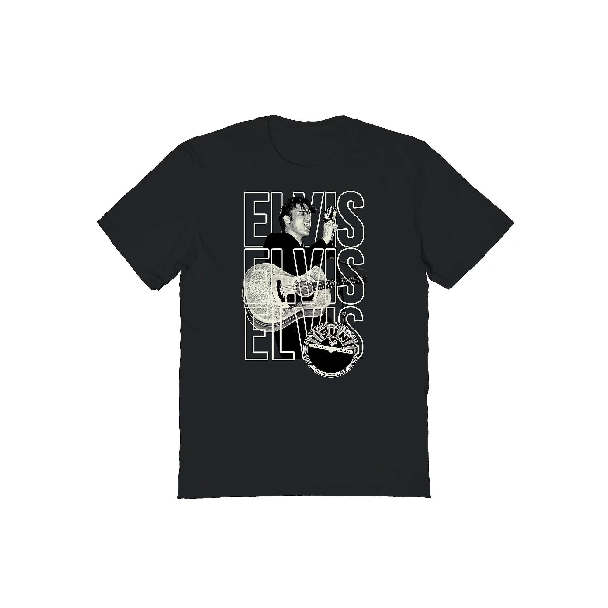 Men's Elvis Graphic Tee, Size: XL, Black Product Image