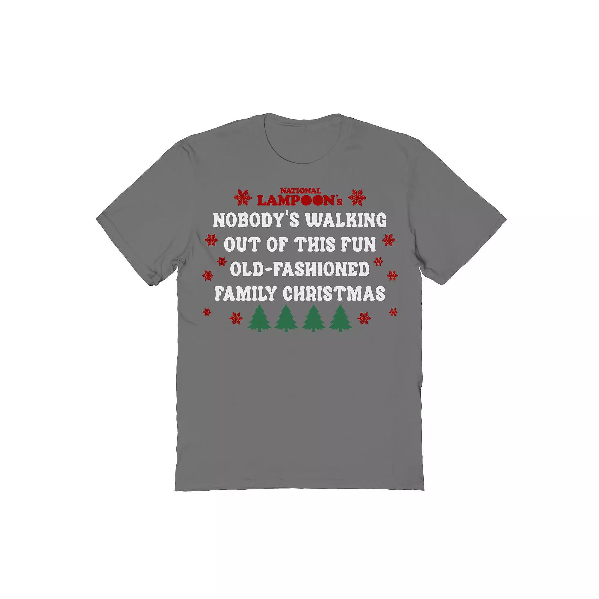 Men's Old Fashioned Family Christmas National Lampoon's Christmas Vacation Graphic Tee,  Product Image