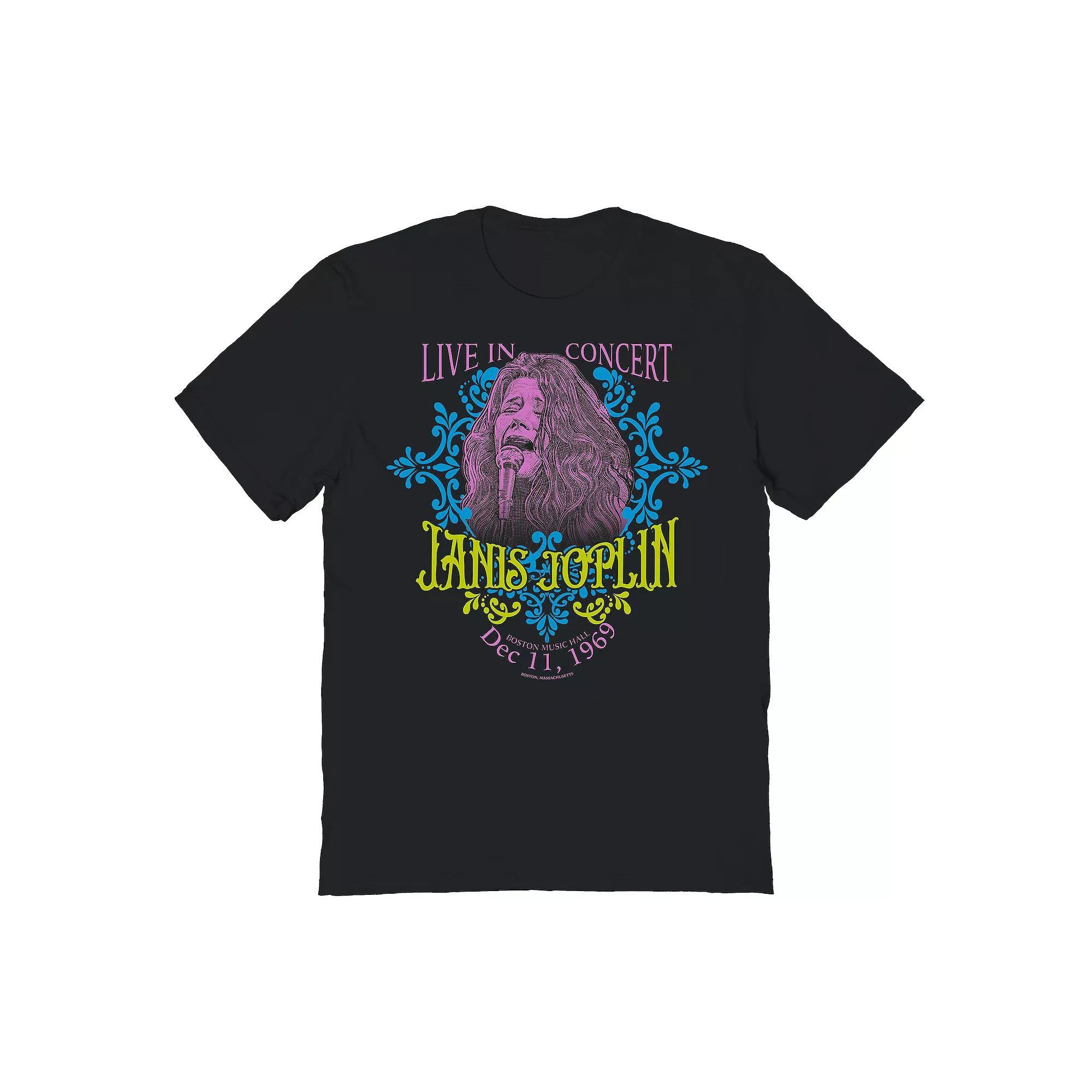 Mens Janis Joplin Graphic Tee Product Image