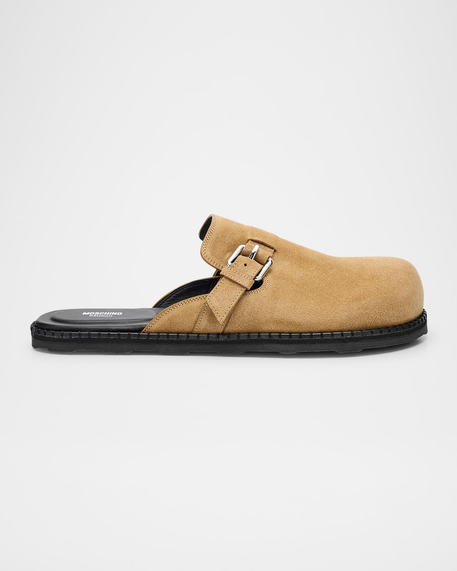 Men's Suede Mules Product Image