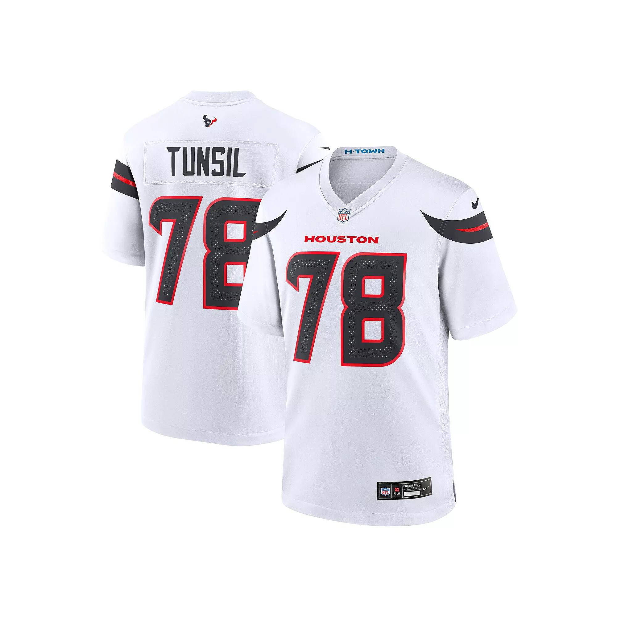 Men's Nike Laremy Tunsil  White Houston Texans Game Jersey, Size: XL Product Image