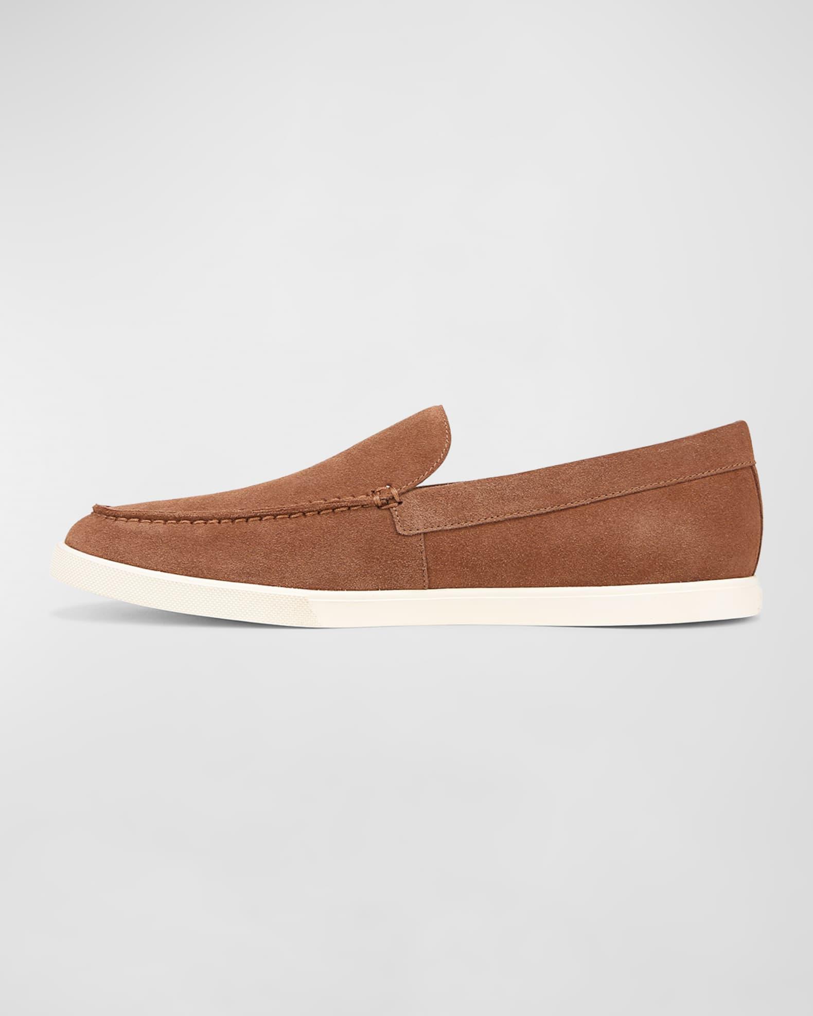Men's Suede Slip-On Sneaker Loafers Product Image