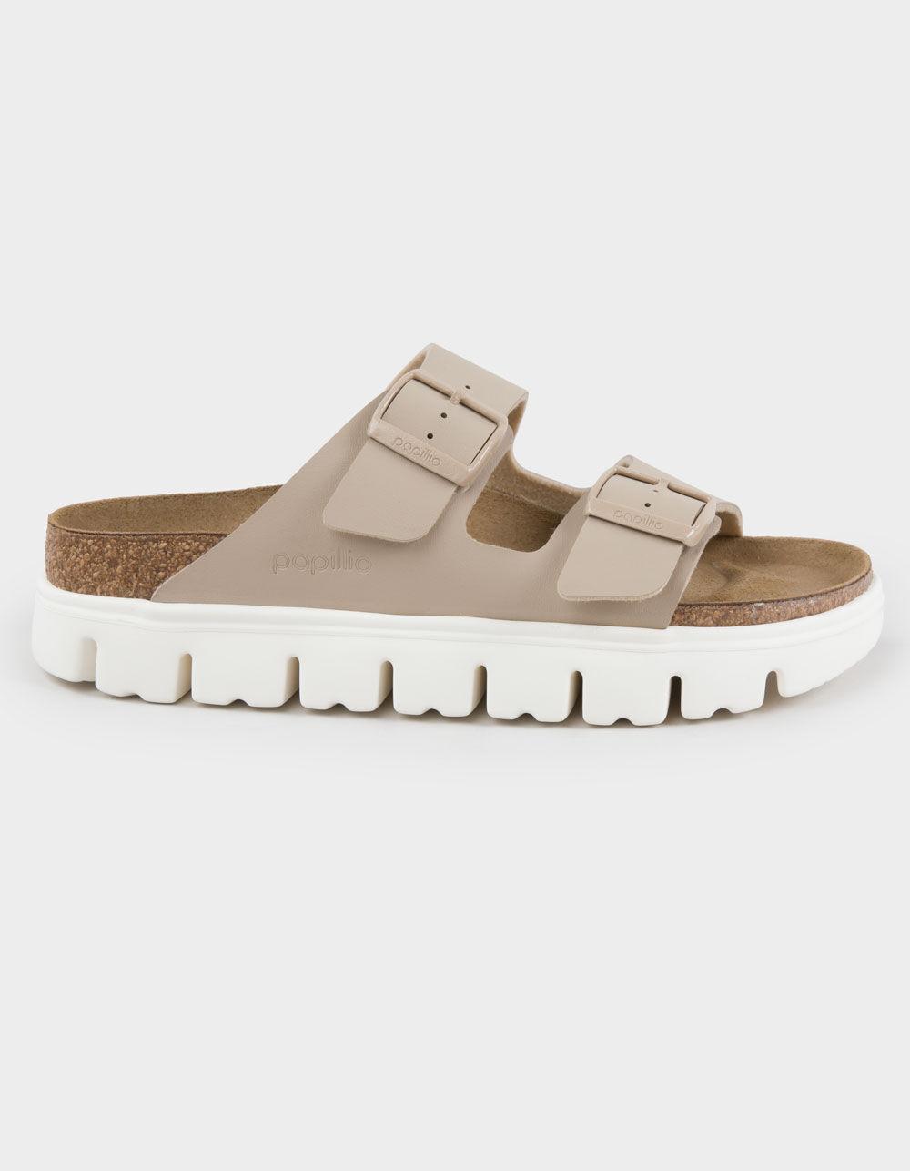 BIRKENSTOCK Arizona Womens Chunky Platform Sandals - SAND Product Image