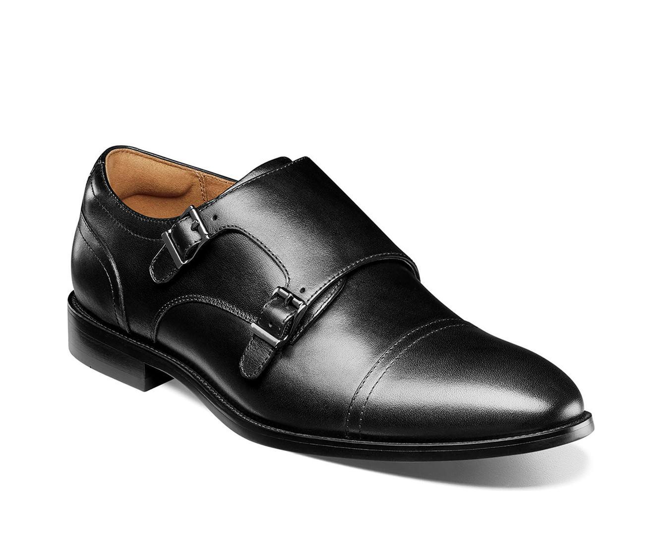 Men's Florsheim Rucci Cap Toe Double Monk Strap Dress Shoes Product Image