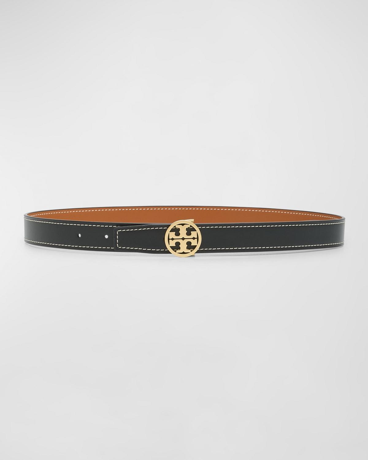 Tory Burch Womens Miller Smooth Reversible Belt Product Image