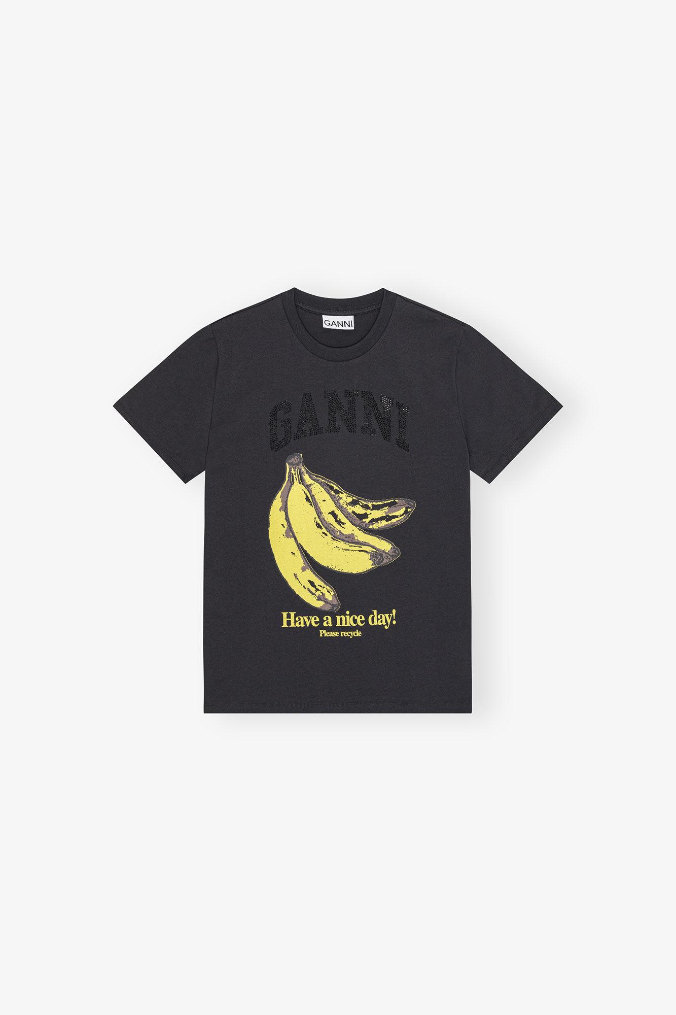 Black Banana Graphic T-shirt Product Image