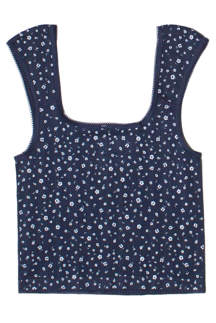 Ditsy Floral Seamless Tank Top Product Image
