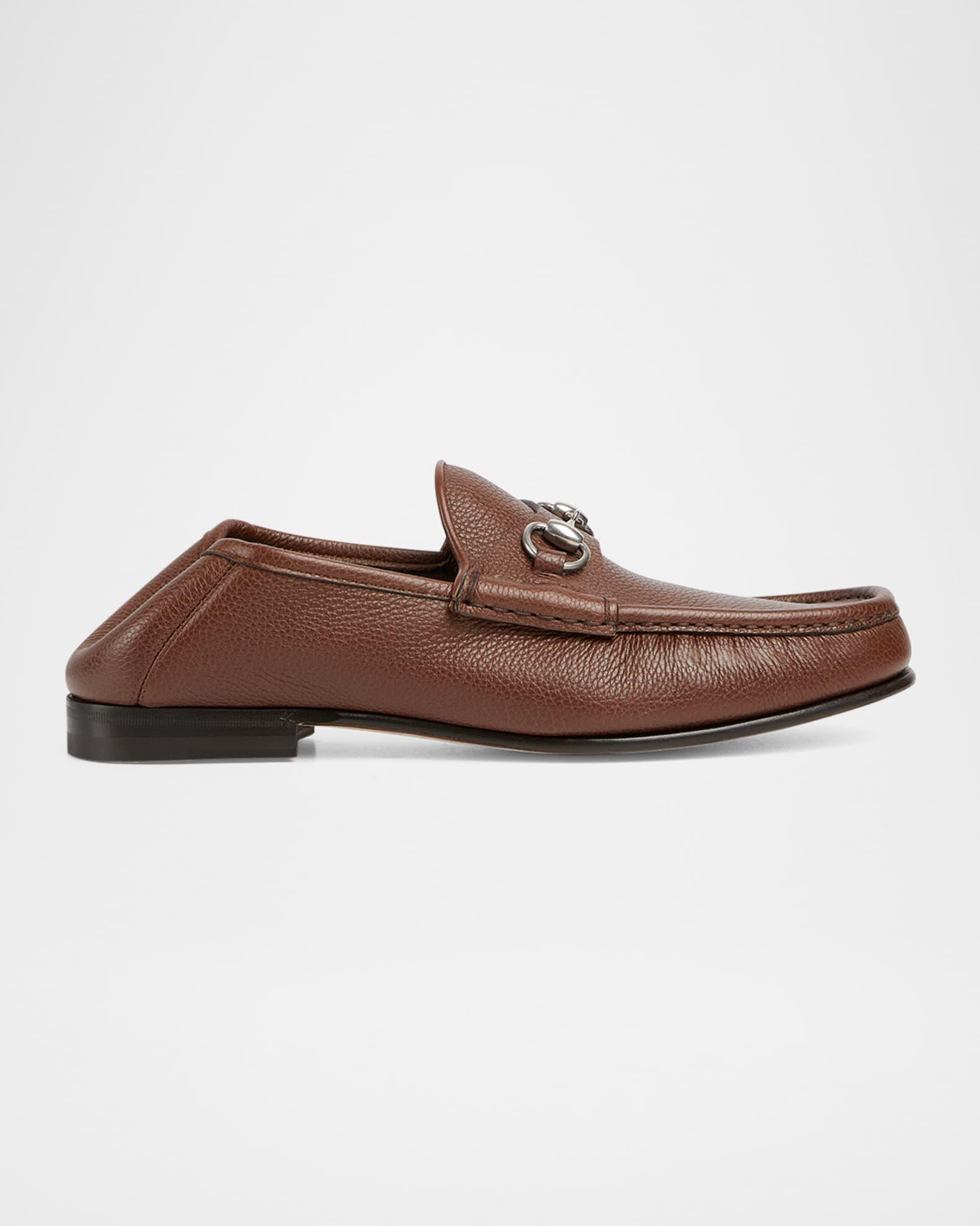 Men's Horsebit 1953 Grained Leather Bit Loafers Product Image