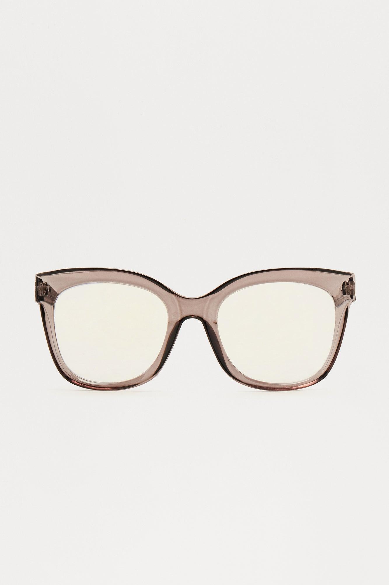 Brainstorming Blue Light Glasses - Grey Product Image