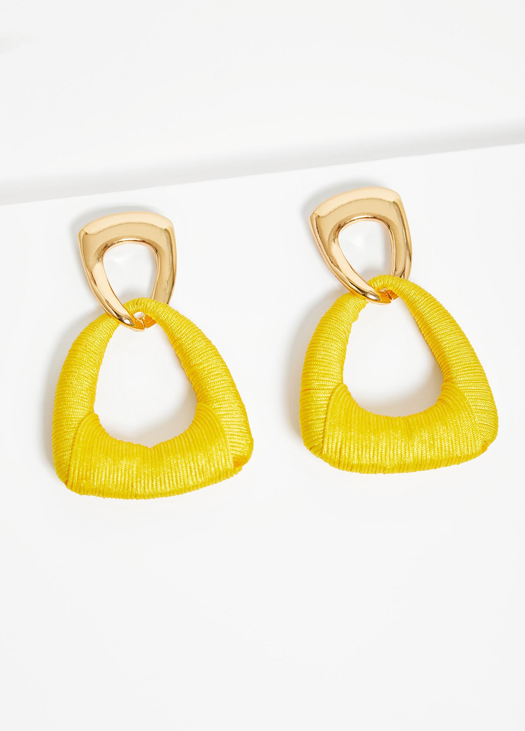 Threaded Wrapped Earrings Product Image
