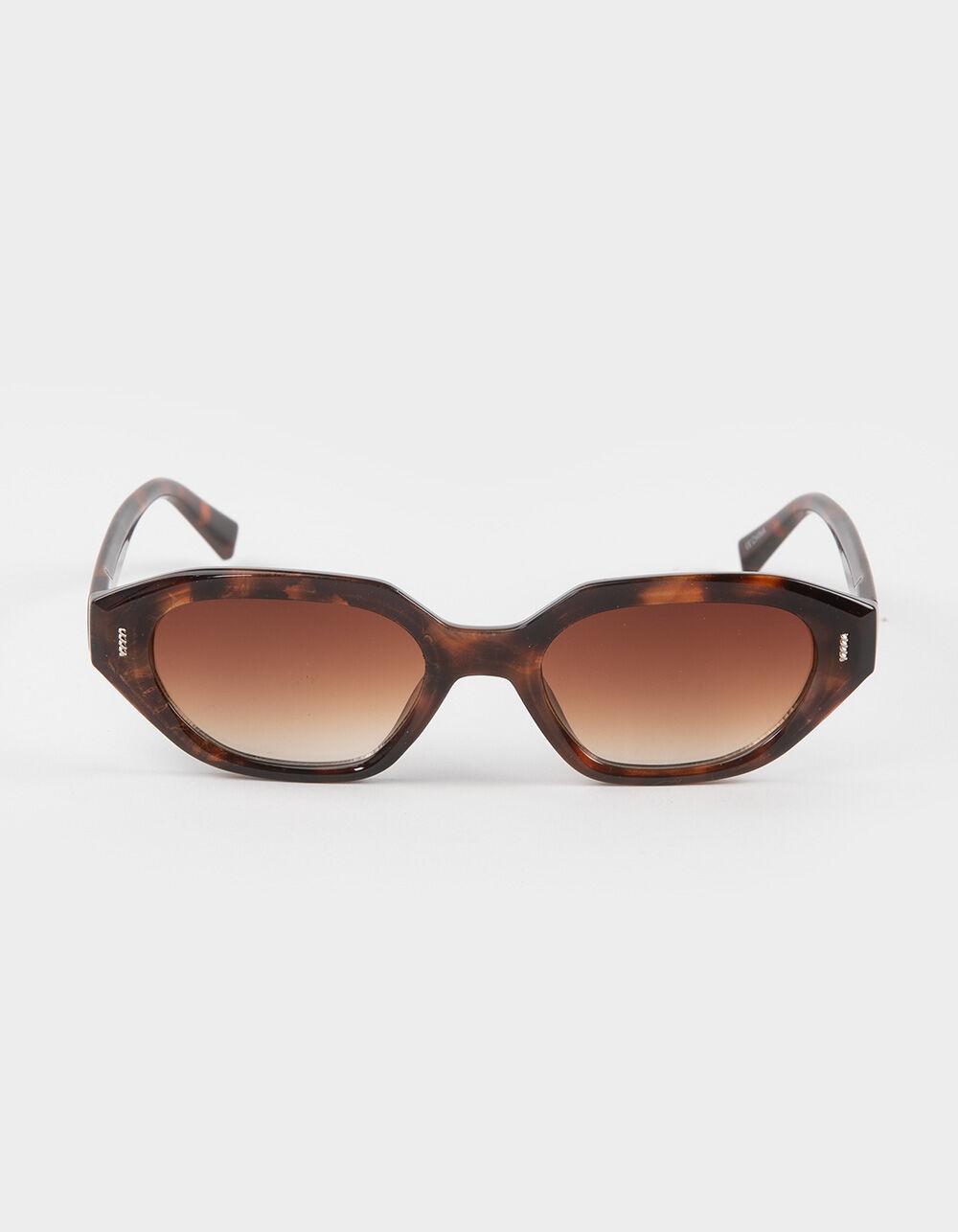 RSQ Oval Cat Eye Sunglasses - TORTOISE Product Image