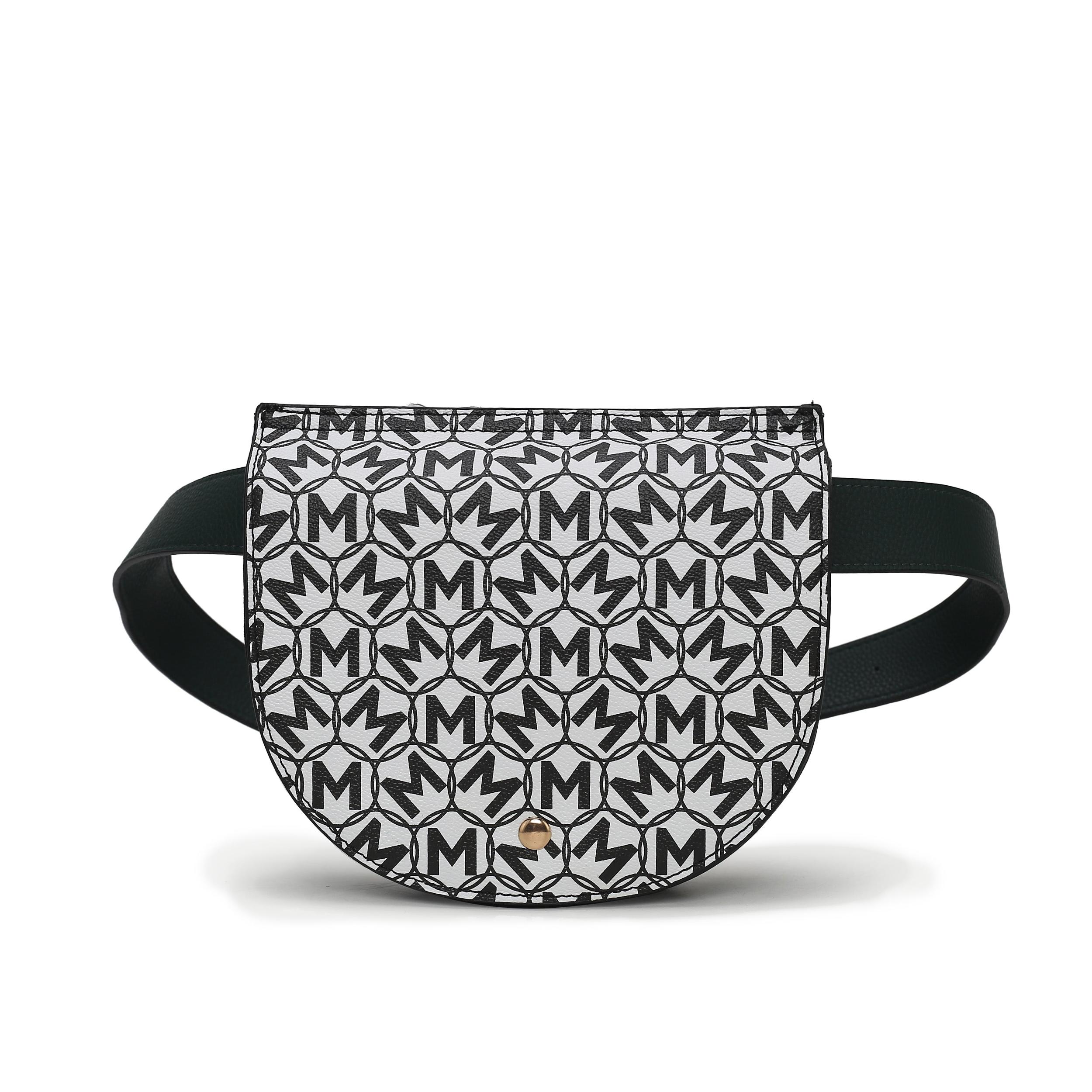 MKF Collection Women's Daksha Monogram Belt Waist Bag Female Product Image