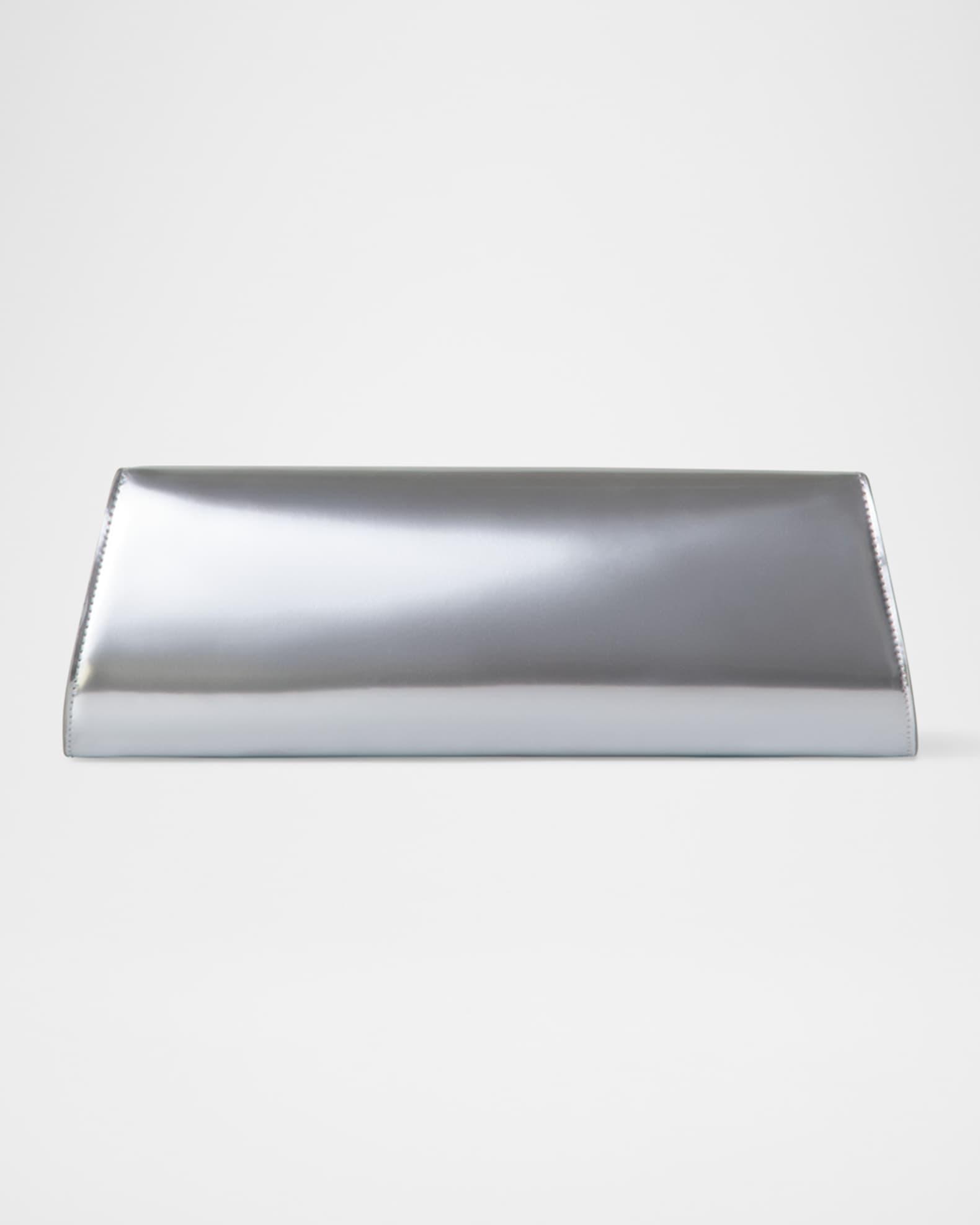 Anouk Small Metallic Leather Clutch Bag Product Image