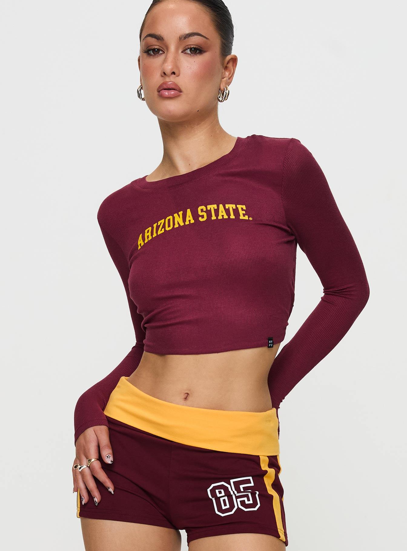 ASU Bring It Back Top Maroon Product Image