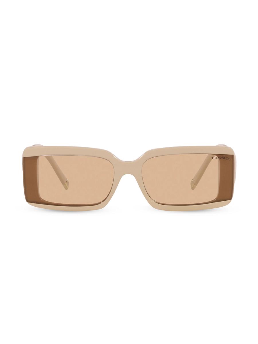 Womens 62MM Rectangular Sunglasses Product Image