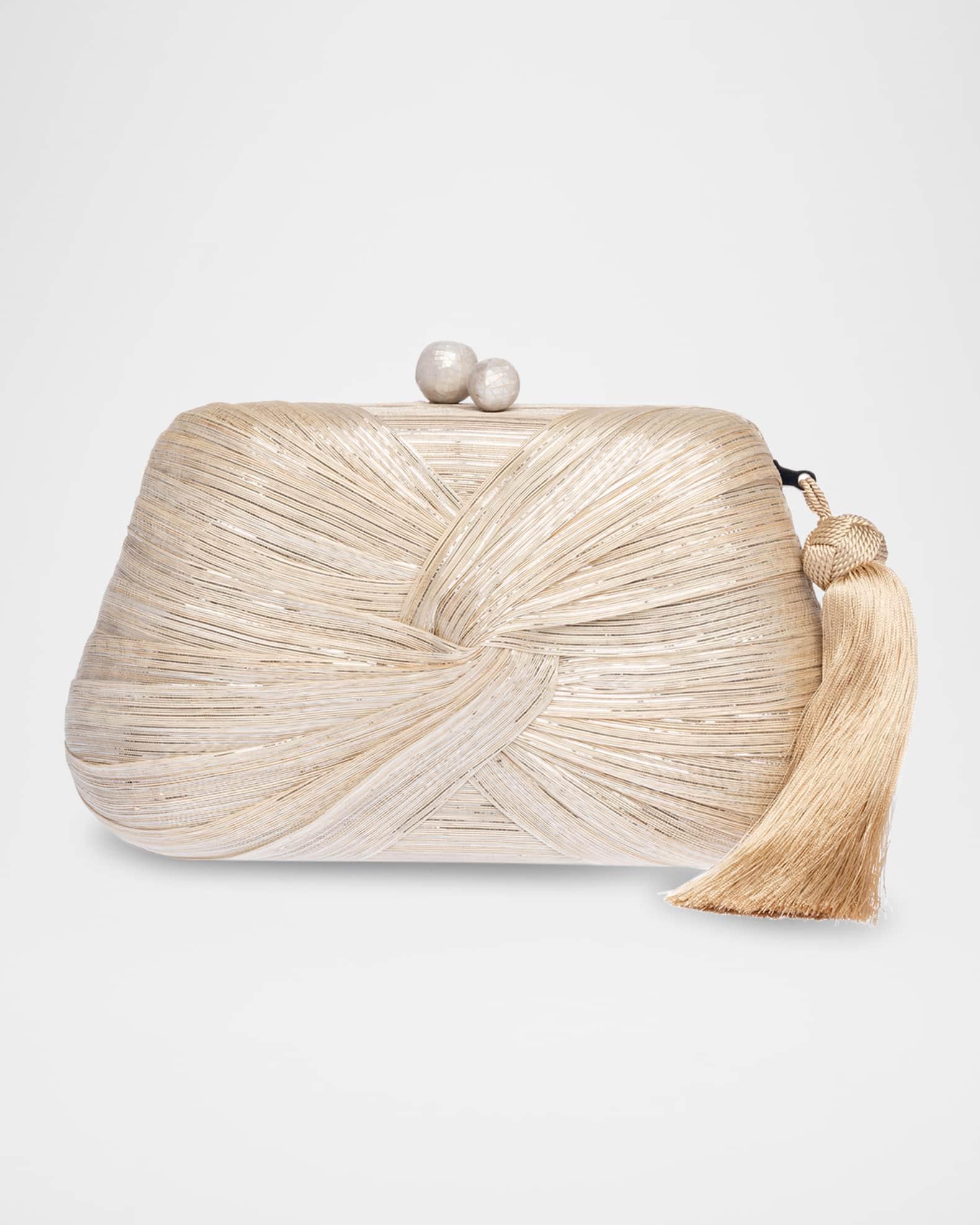 Rosie Tassel Twisted Clutch Bag  Product Image