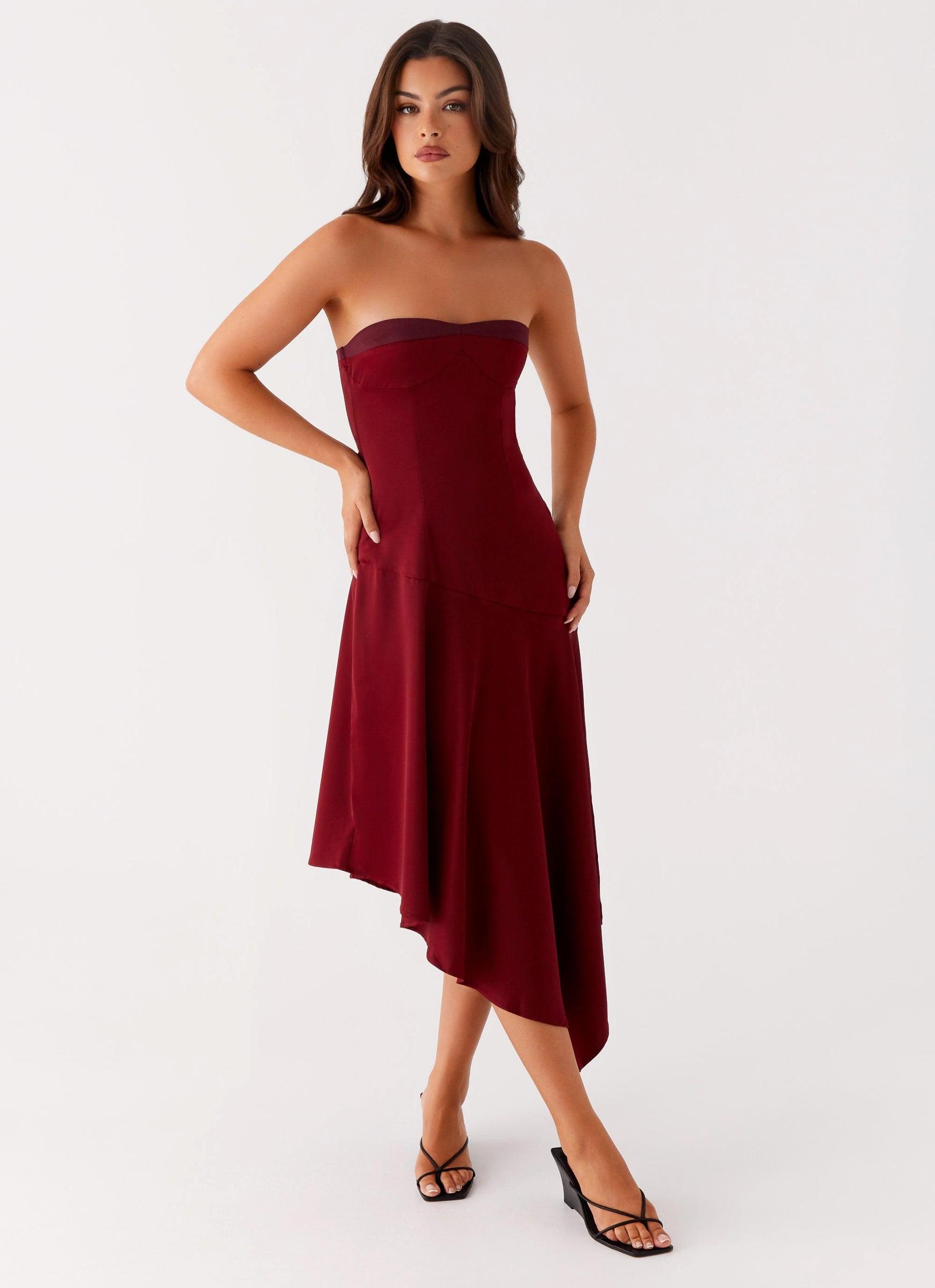 Matisse Midi Dress - Red Product Image
