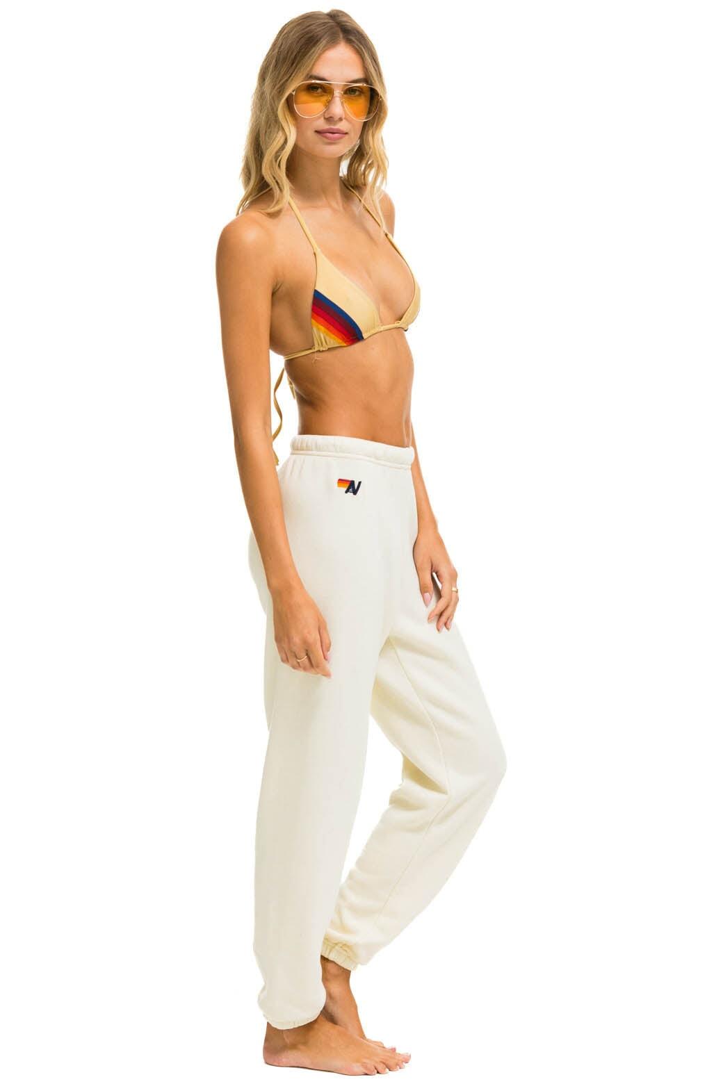 HEART FADE 4 SWEATPANTS - VINTAGE WHITE Female Product Image