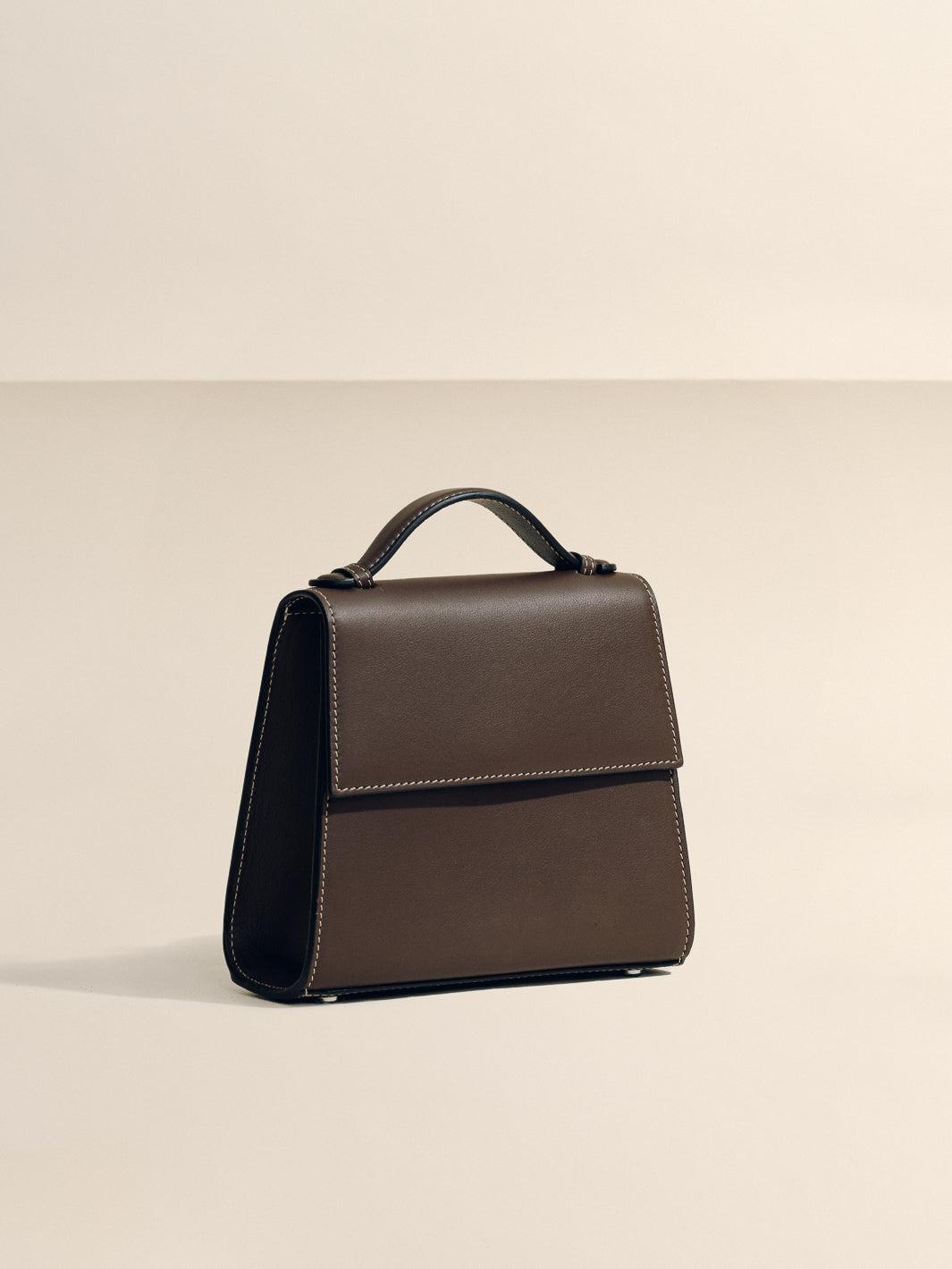 The Small Top Handle in Nappa Product Image