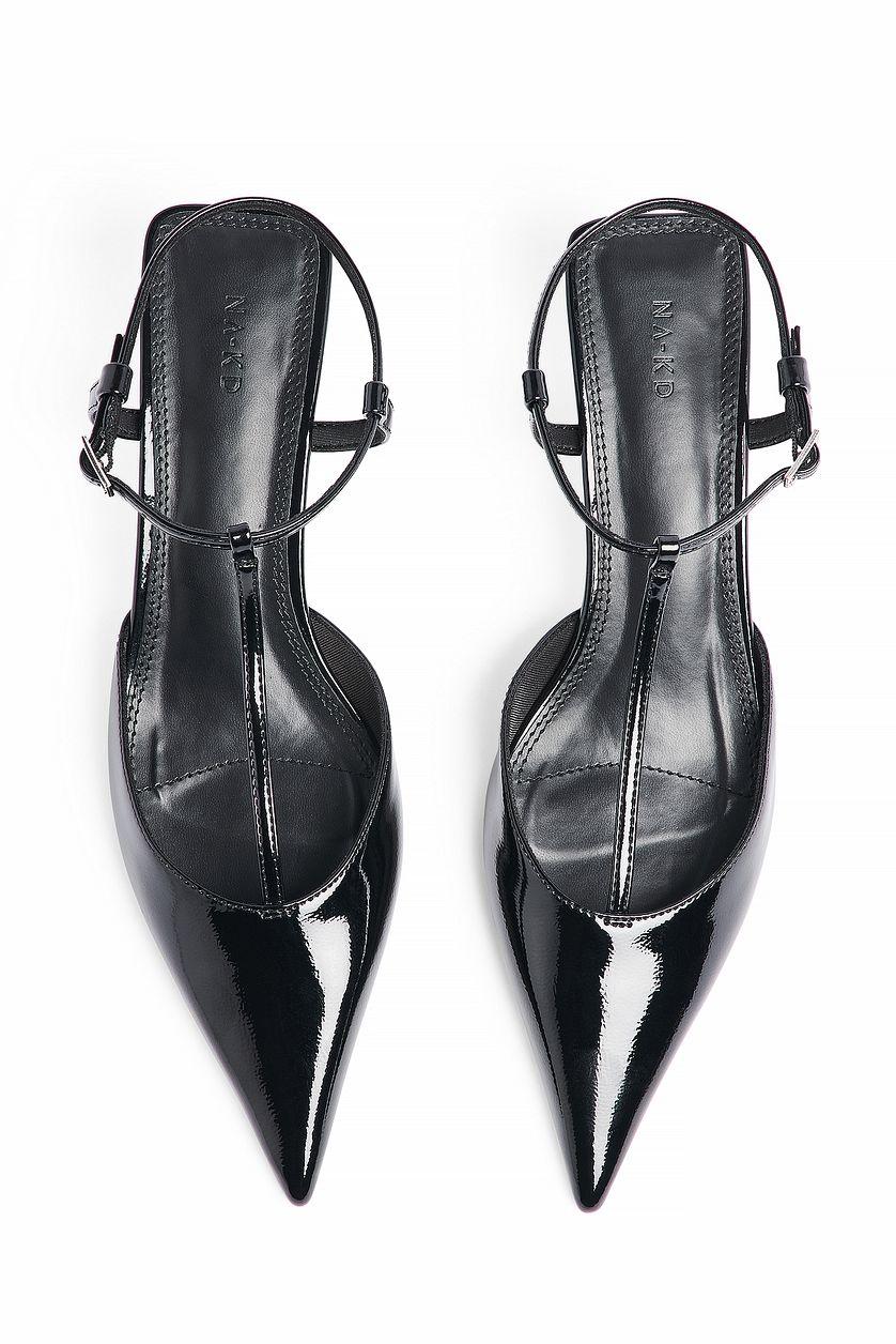 Low T-Bar Pumps Product Image