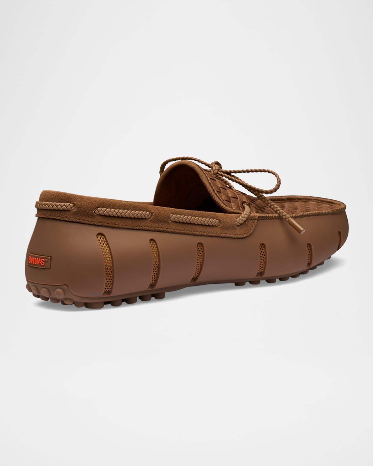 Men's Woven Textile and Suede Drivers Product Image