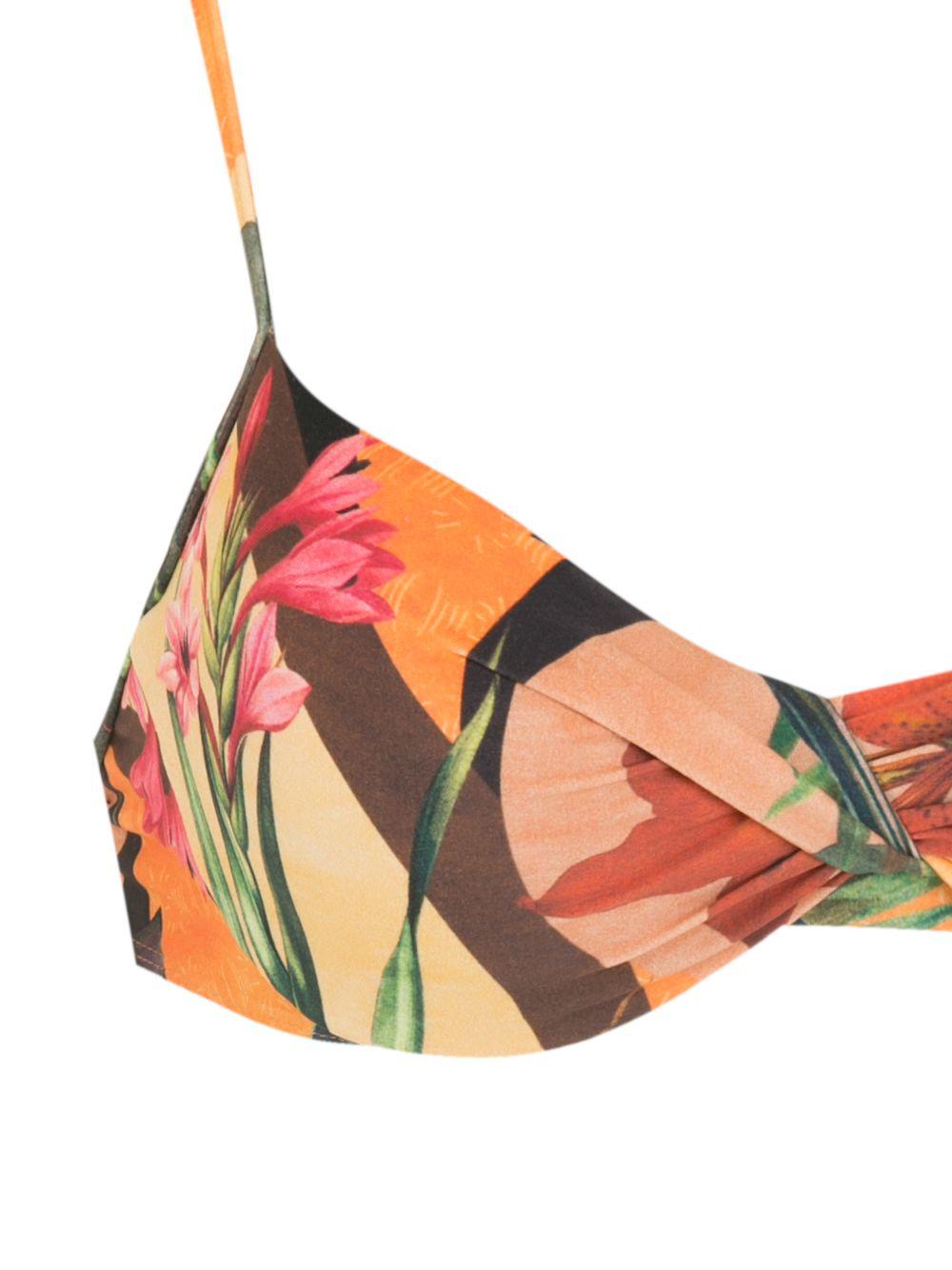Vitória leaf-print bikini Product Image